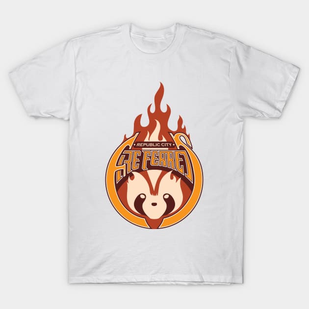 Republic City Fire Ferrets T-Shirt by razzan